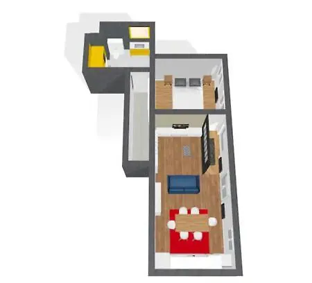 La Douce Nuit - Moderne - Elegant - Renove Apartman Párizs